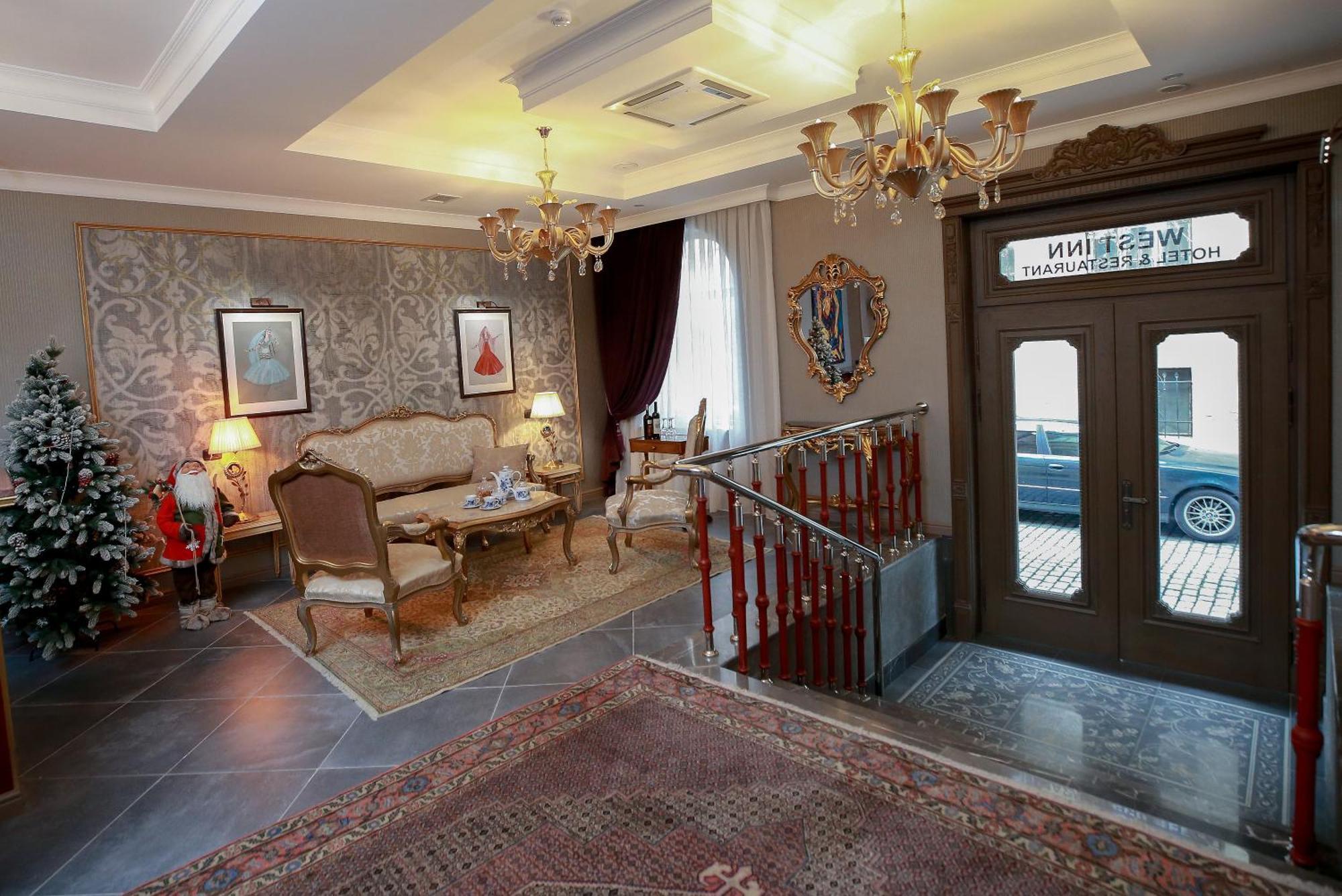 West Inn Hotel & Restaurant Nz Baku Exteriör bild
